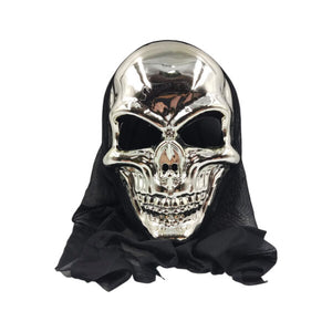 Assorted Plated Skull Halloween Mask