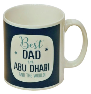 Best Dad In Abu Dhabi & The World Mug
