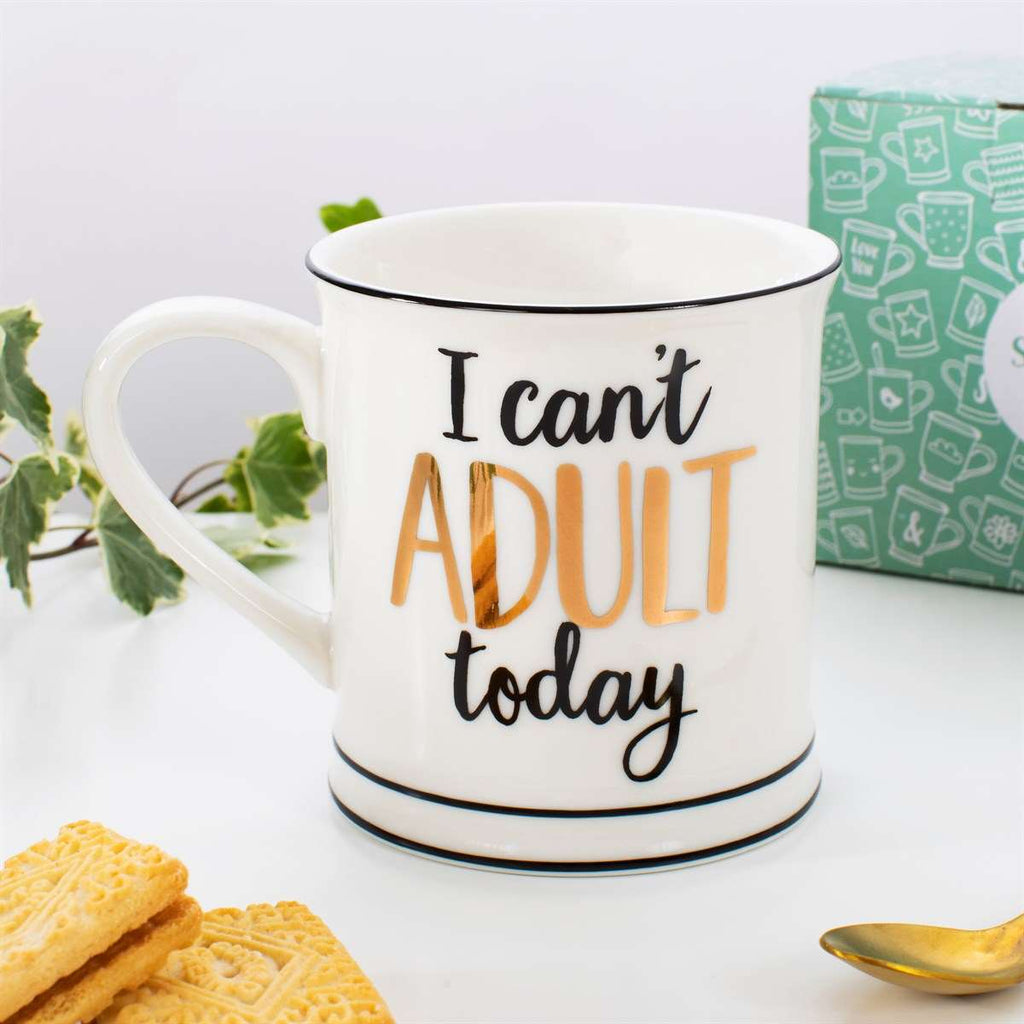 "I can't ADULT today" Mug