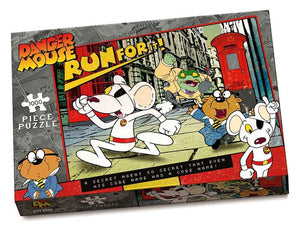Danger Mouse  - Run For It! Jigsaw Puzzle (1000 Piece Jigsaw Puzzle)