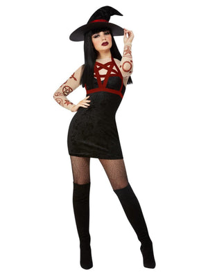 Satanic Witch Costume - (Adult)