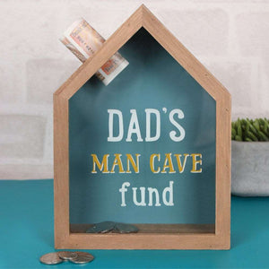 "Dad's Man Cave Fund" Money Box