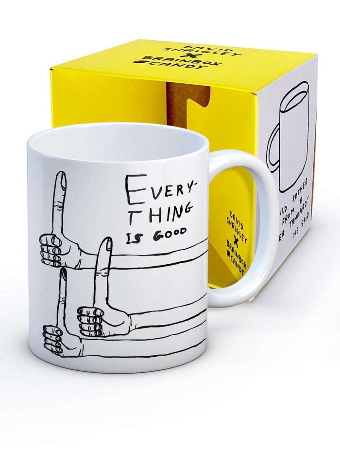 'Everything Is Good' Mug - David Shrigley