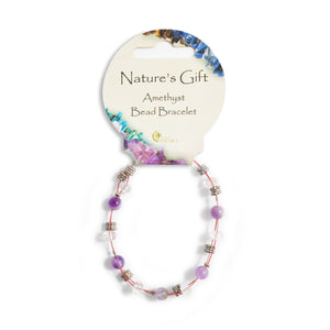 Nature's Gift Gemstone Wire Bracelets