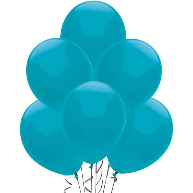 Turqueza Latex Balloons - 12" (Pack of 100)