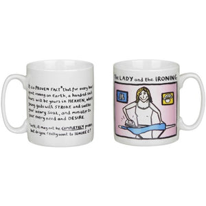 The LADY and the IRONING Mug