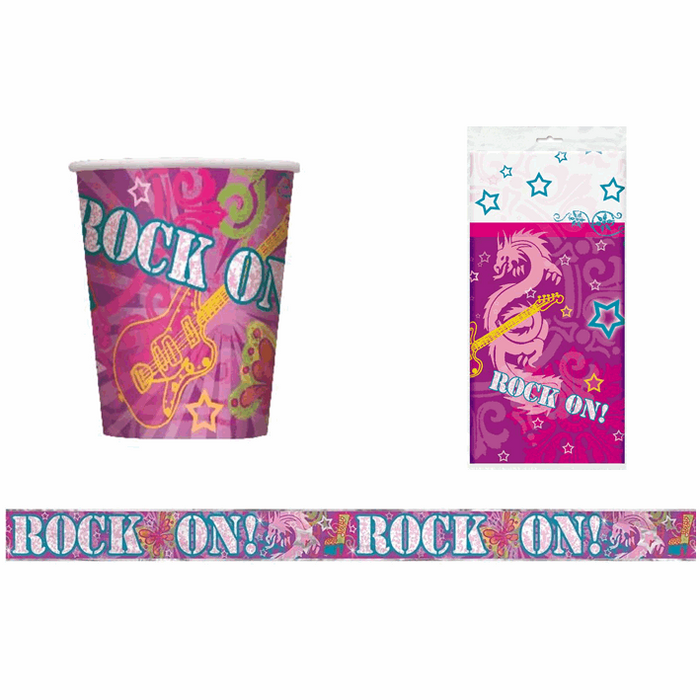 "Rock On!" Party Accessories & Tableware