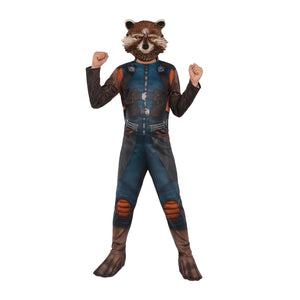 Rocket Raccoon: Endgame Costume for Boys.