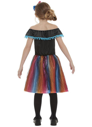 Day Of The Dead Girl Costume - (Child)