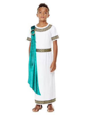 Deluxe Roman Empire Emperor Toga Costume - (Child)