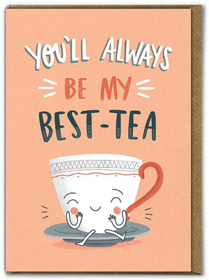 'Best-Tea' Birthday Card