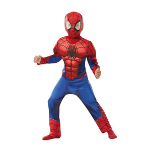 Deluxe Spider-Man Muscle Costume for Boys.