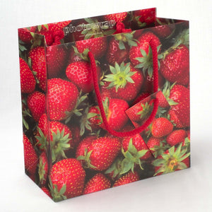 Gift Bag - Strawberries Bag (Medium)