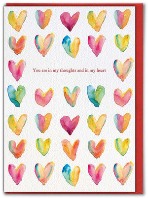 'You are in my thoughts' Card