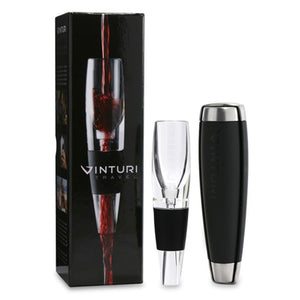 Vinturi Red Wine Aerator With Stand And Travel Pouch