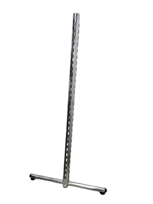 Chrome Round Upright - Display Equipment