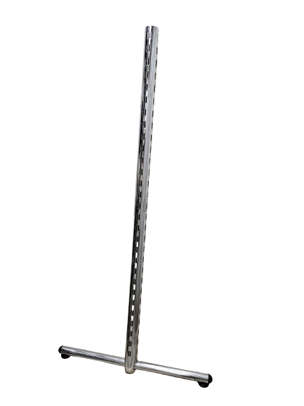 Chrome Round Upright - Display Equipment