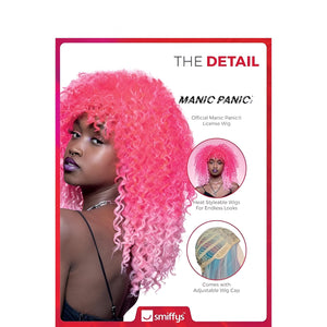 Women's Manic Panic Ombre Curl Girl Wig - Pink Passion (Adult)