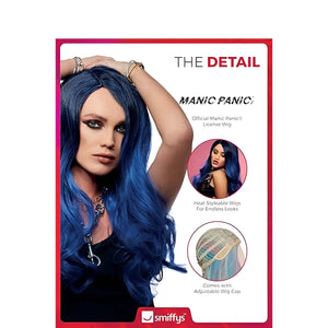Women's Manic Queen Bitch Wig -  Midnight Ombre (Adult)