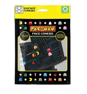 Face Protector - Pac Man, Maze Ready (Pack of 2)