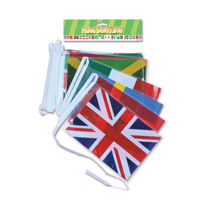 Multi Nation Flag Bunting - 25 Flags