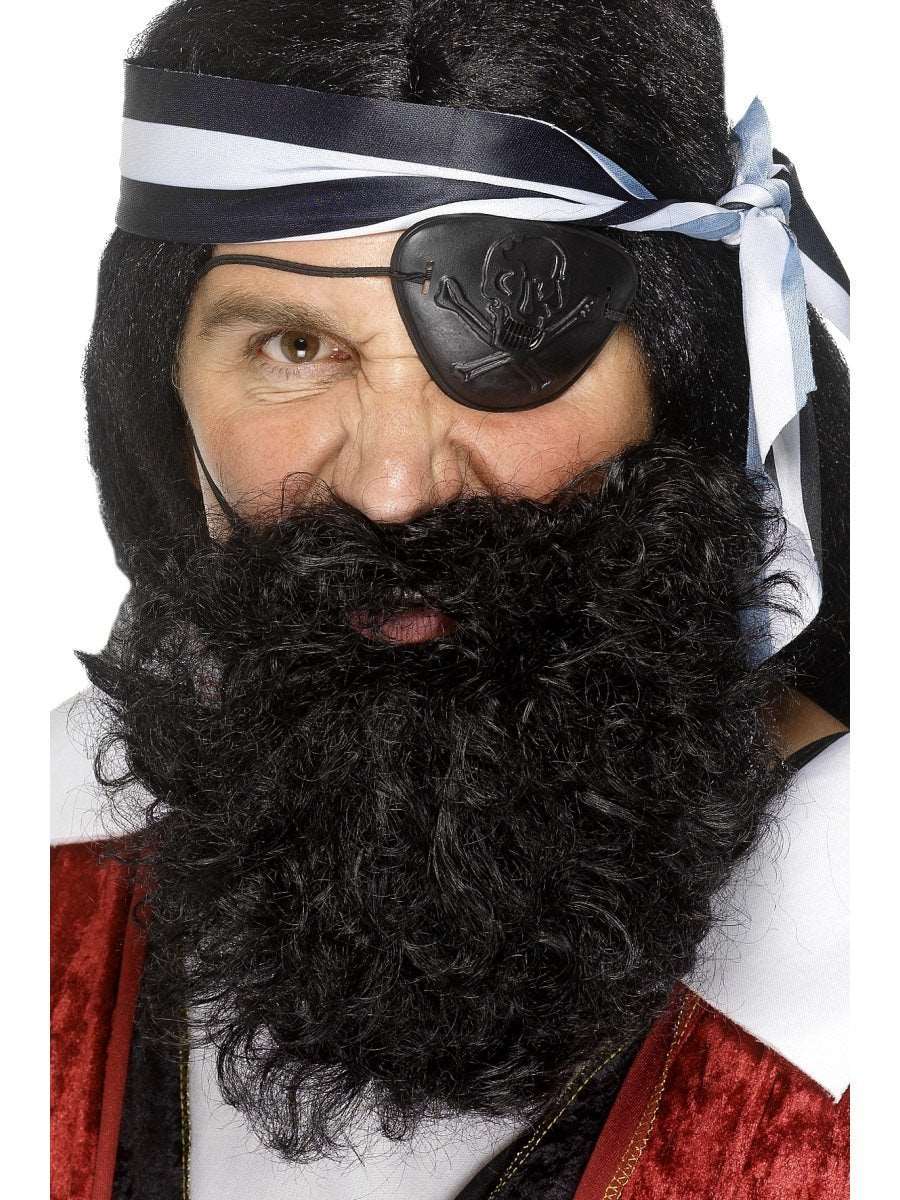 Deluxe Pirate Beard - Black (Adult)