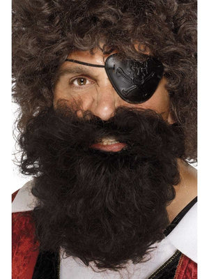 Deluxe Pirate Beard - Brown (Adult)