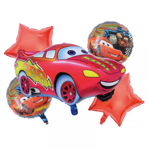 McQueen Cars Foil Balloon Set - 5-Piece