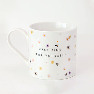 Bees "MAKE TIME FOR YOURSELF" Mug