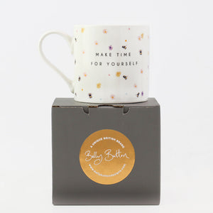 Bees "MAKE TIME FOR YOURSELF" Mug