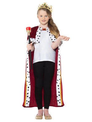 Royal Cloak Costume, Velvet - (Child)