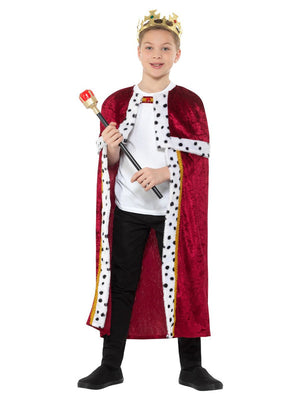Royal Cloak Costume, Velvet - (Child)