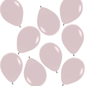 Pastel Dusk Rose Latex Balloons - 12" (Pack of 100)