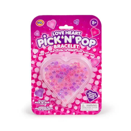 Pick 'n' Pop Love Heart Bracelet