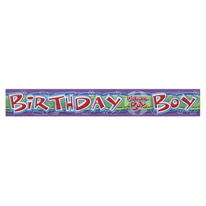 "Birthday Boy" Banner - 12ft.