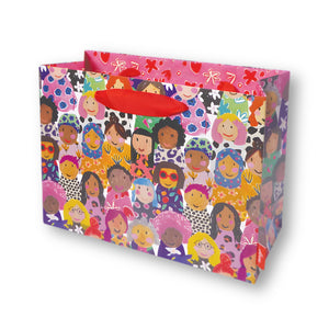Friendly Faces - Medium Gift Bag