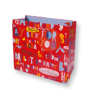 Fun Type - Medium Gift Bag