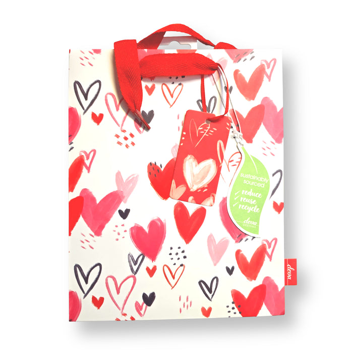 Painted Heart - Medium Gift Bag
