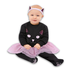 Cat Babygrow Black (Infant)