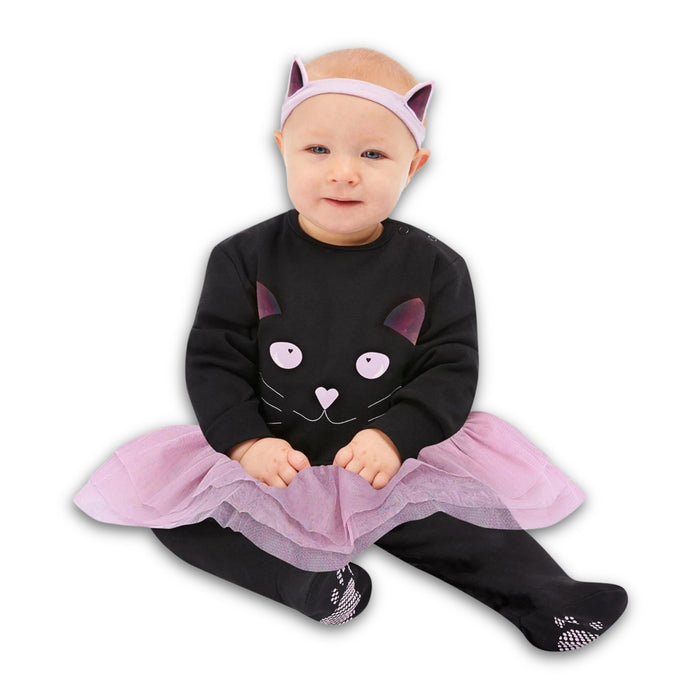 Cat Babygrow Black (Infant)