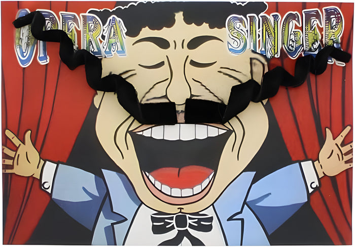 Opera Singer Moustache