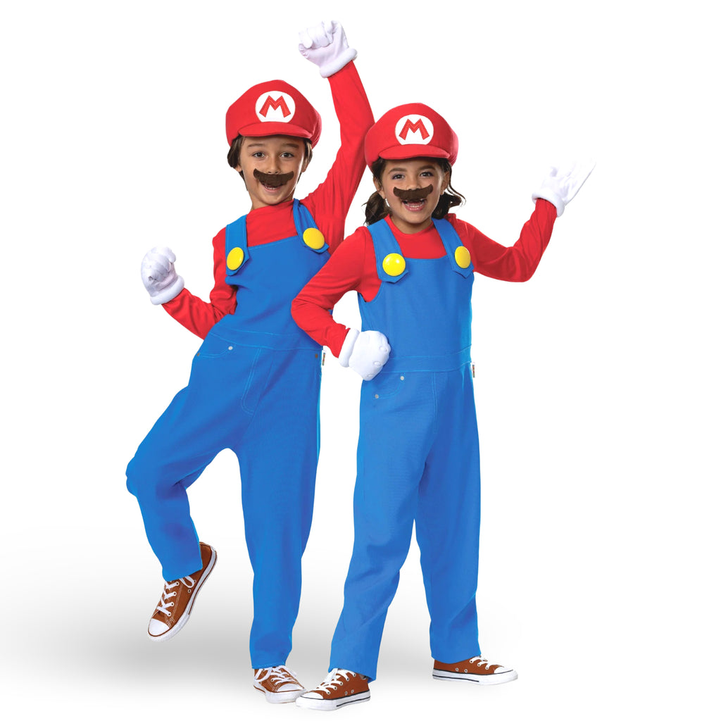 Super Mario -  Deluxe Child Costume (Full Set)