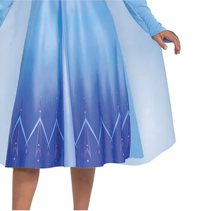 Deluxe Elsa with Cape - Costume