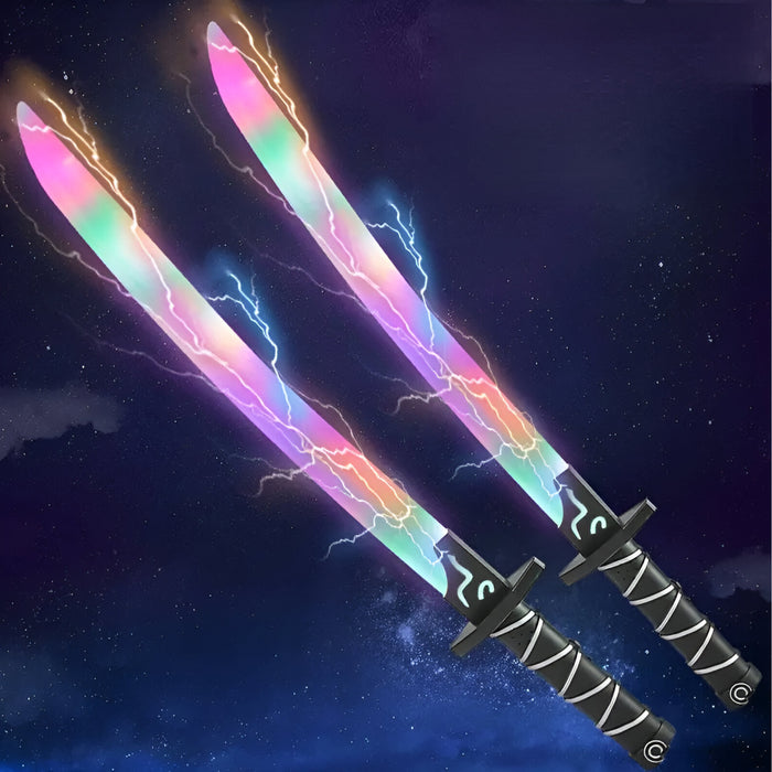 Dual K-pop Demon Hunter Sword with LED