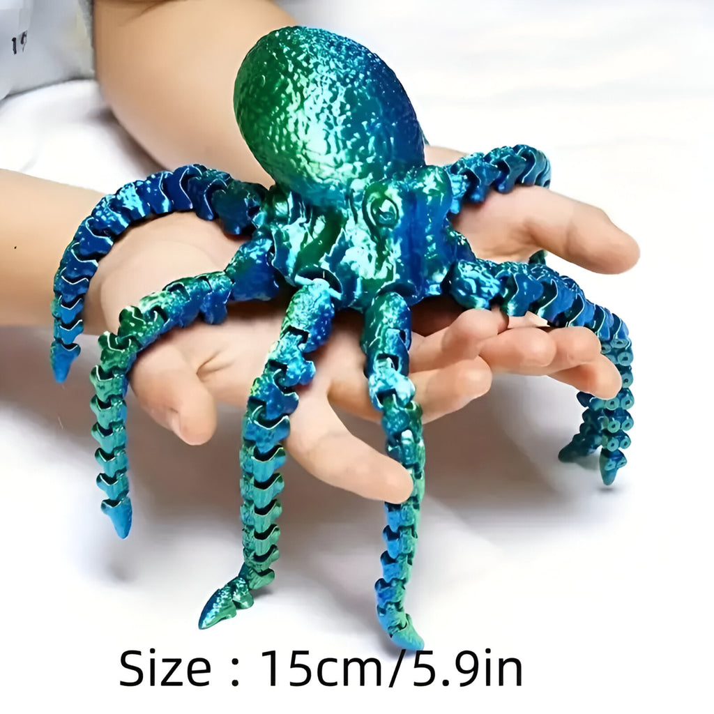 Giant Octopus (Color Grading) 3D Printed