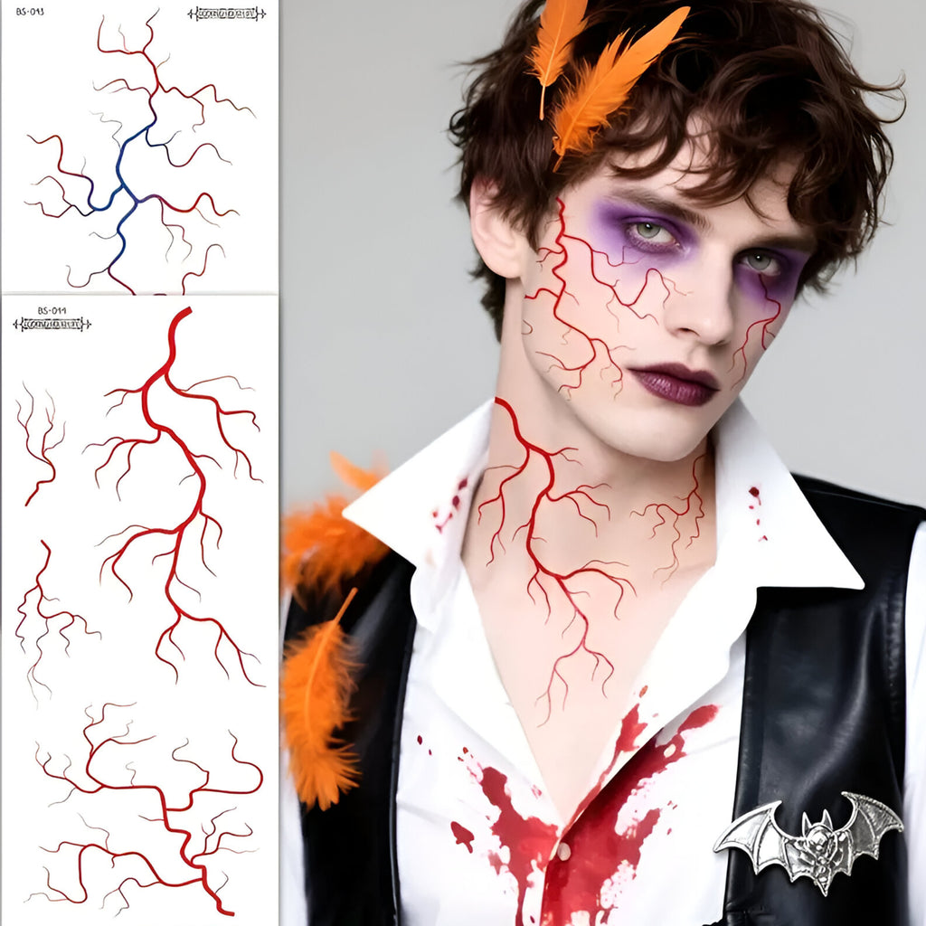 K-Pop Demon Hunter Vein Tattoo