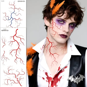 K-Pop Demon Hunter Vein Tattoo