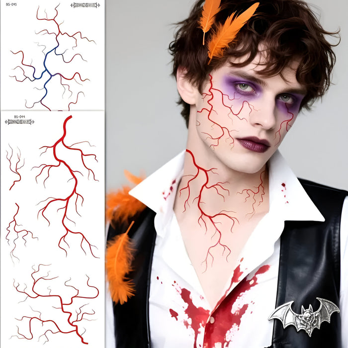 K-Pop Demon Hunter Vein Tattoo