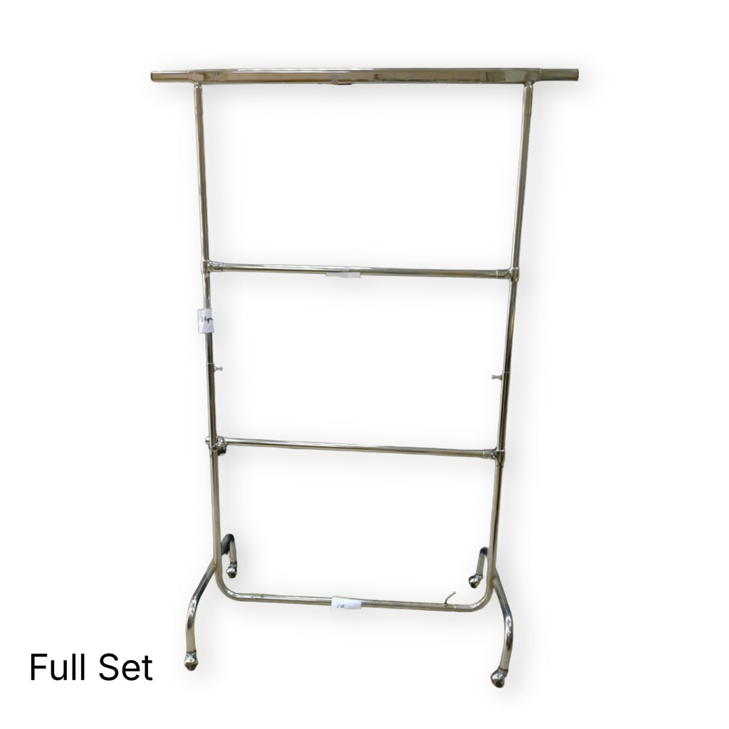 Mono Railed Costume Hanging Stand with Wheels (Used)