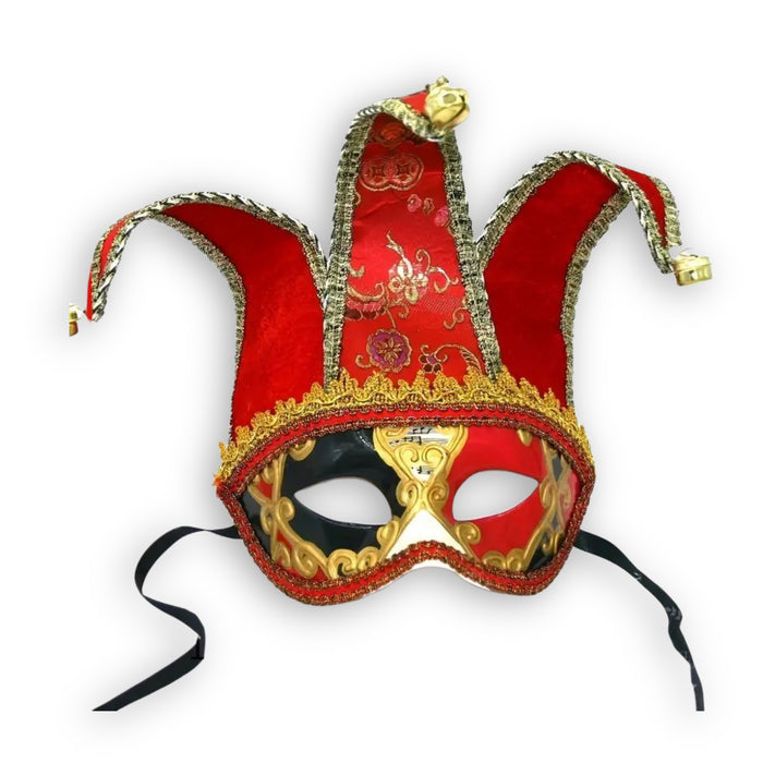 Carnival Venetian Triangle Red Eye Mask